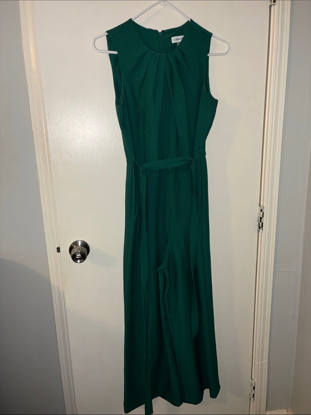 Calvin Klein Belted Jumpsuit, 4